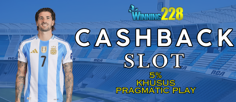 BONUS CASHBACK SLOT UP TO 5%